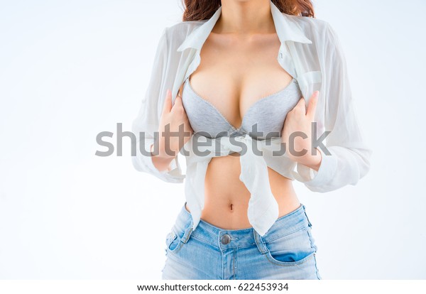 Woman Bra Big Boods Body Parts Stock Photo Shutterstock