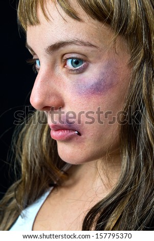 Similar – Image, Stock Photo Ouch! Young woman