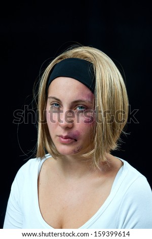 Similar – Image, Stock Photo Ouch! Young woman