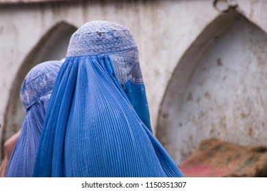 Woman In Burqa In Kabul, Afghanistan