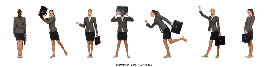 Woman businesswoman in business concept - Powered by Shutterstock