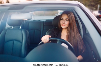 Woman Car Stock Photo 604126610 | Shutterstock