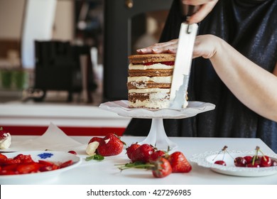 Woman Cake Table Naked Images Stock Photos Vectors Shutterstock