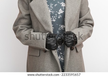 Similar – Image, Stock Photo snowed in Winter Snow Coat