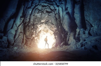 Woman In The Cave