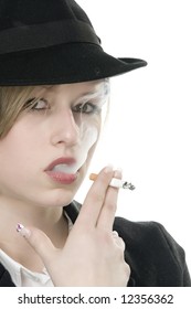 Woman Cigarette Mouth Stock Photo 12356362 | Shutterstock