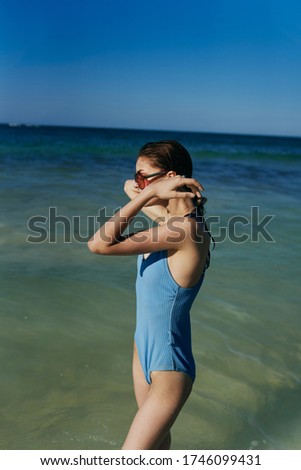 Image, Stock Photo maldives hip-high Maldives