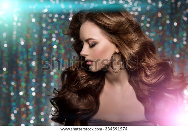 Woman Club Lights Party Background Dancing Stock Photo Edit Now