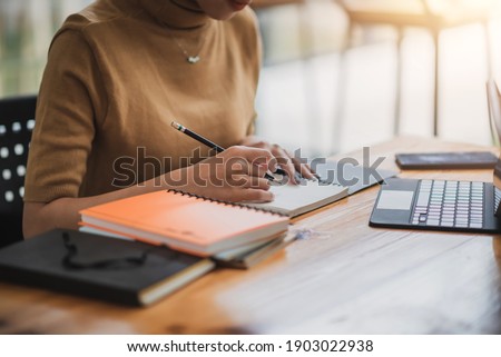 Image, Stock Photo Those who sit higher can fall lower