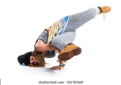 Woman Dancing Street Dance