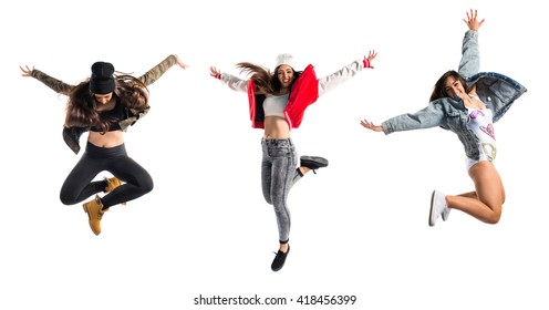 Woman Dancing Street Dance