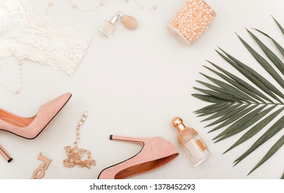 Woman decoration. Fashion photo. Woman tools. Glamour. Shoes.  - Shutterstock ID 1378452293