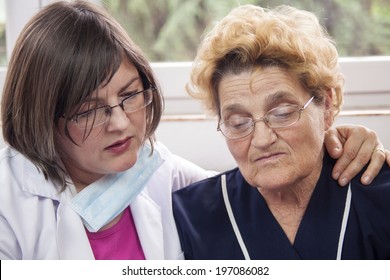 Woman Doctor And Patient Confidentiality