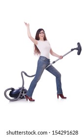 Woman Doing Housekeeping Stuff Home Stock Photo 154291628 | Shutterstock