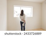 A woman doing a preview of real estate