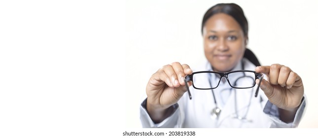 Woman Eye Doctor