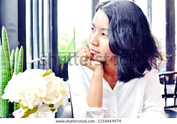 Woman Fall Love Emotional Concept Attractive Stock Photo Edit Now