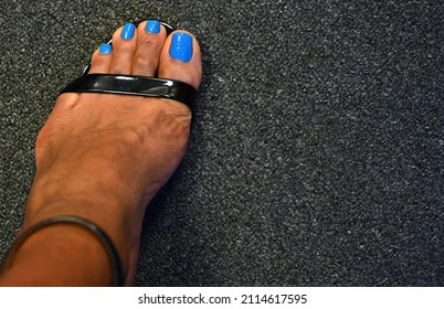 Painted Toes In High Heels