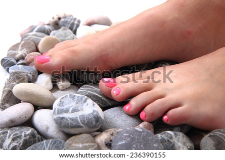 woman feet (pedicure)