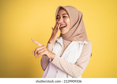 Woman With Finger Pointing Make Fun On Someone