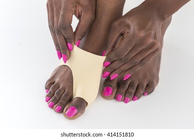 Woman Foot  Bunion  Protection