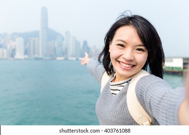 Woman Go Travel Hong Kong Stock Photo 403761088 | Shutterstock