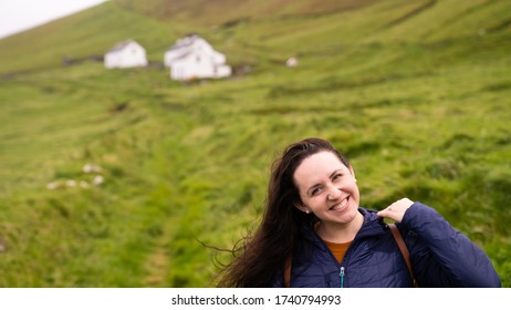 Woman At The Great Blasket Island