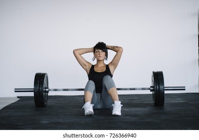 Woman In The Gym 