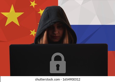 Woman Hacker Data Breach China Vs Russia Cyber War