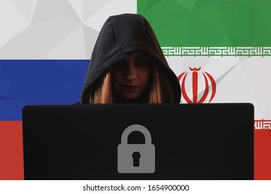 Woman Hacker Data Breach Russia Vs Iran Cyber War