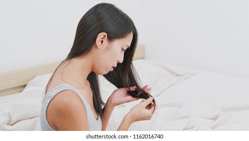 Woman With Hair Problem