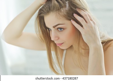 Woman With Hair Problem