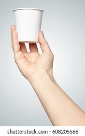 Woman Hand Holding A Cup