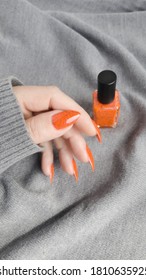 long nails nail polish