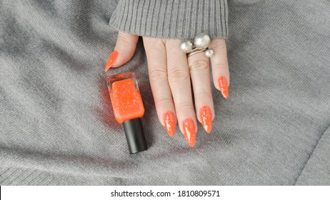 polish holds manicure and