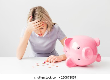 Woman Having Financial Problems