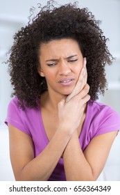 Woman Having A Toothache