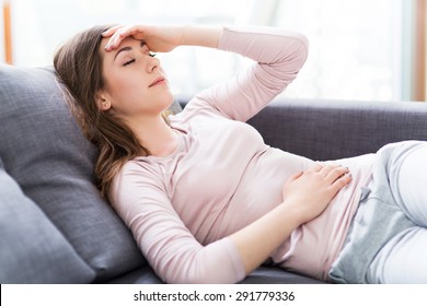 Woman With Headache
