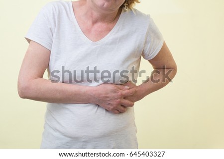 Woman with a heart attack