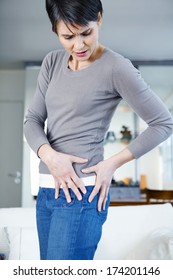 Woman With Hip Pain