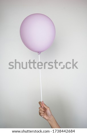 Image, Stock Photo blowjob Balloon Air Breath