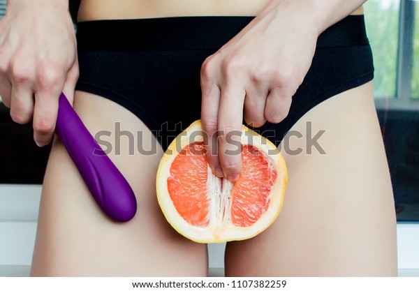 Grapefruit Dildo