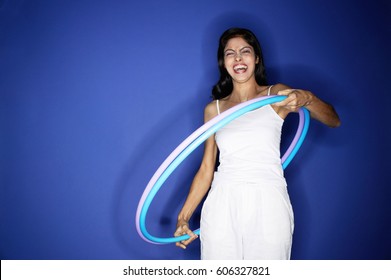 Woman With Hoola Hoop