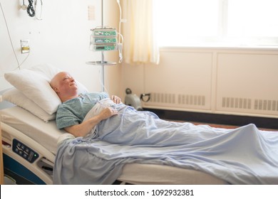 Young Woman Lying Hospital Bed Iv Stock Photo 1641726964 | Shutterstock