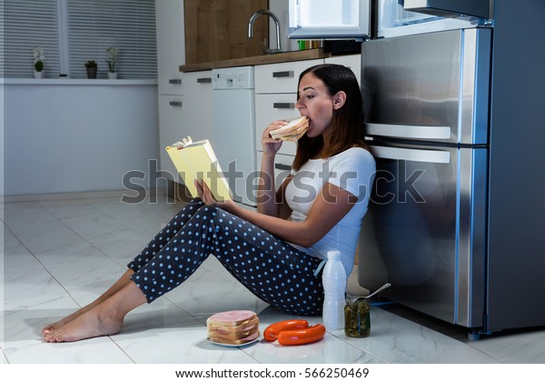 Woman Indulging Stock Photo 566250469 | Shutterstock