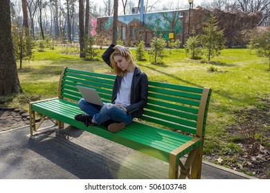 green bench jacket