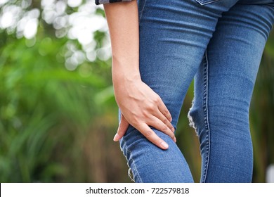 Woman Leg Pain
