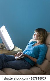 Woman Light Therapy