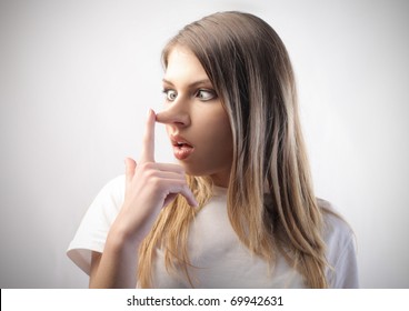 Woman With Long Nose