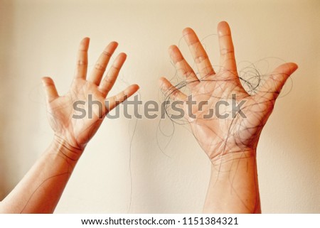 Similar – Image, Stock Photo touch it Hand Fingers